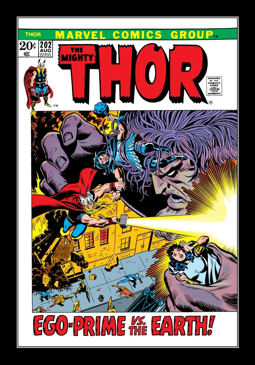 Cover of Thor #202