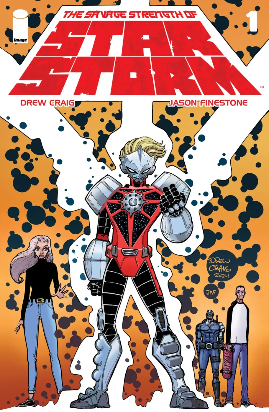 Cover of The Savage Strength of Starstorm #1