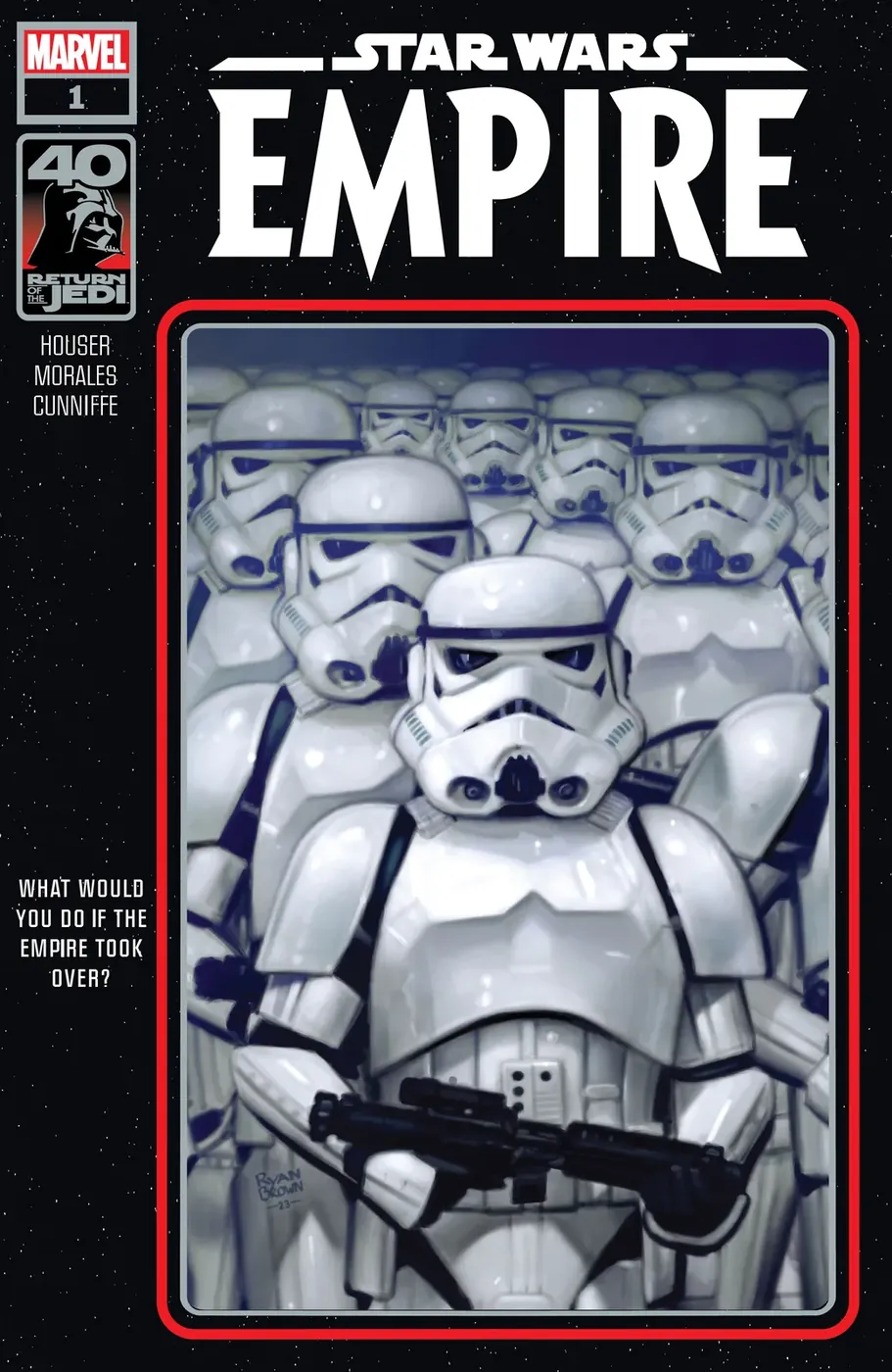 Cover of Star Wars: Return of the Jedi - The Empire #1