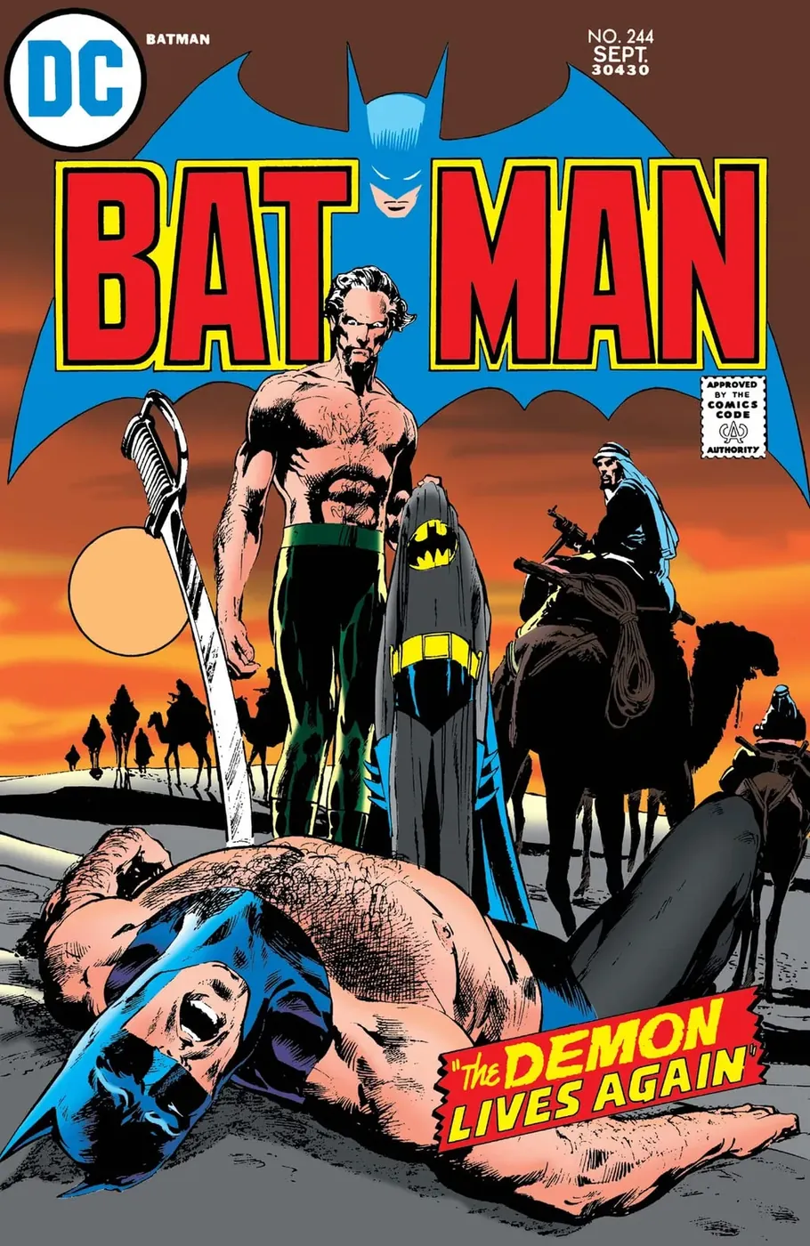 Cover of Batman #244