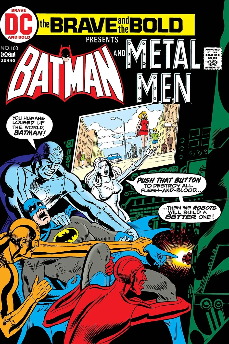 Cover of The Brave and the Bold #103