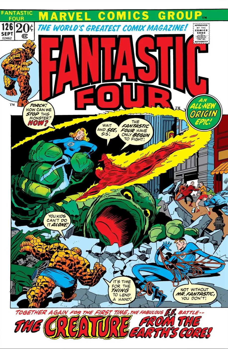 Cover of Fantastic Four #126