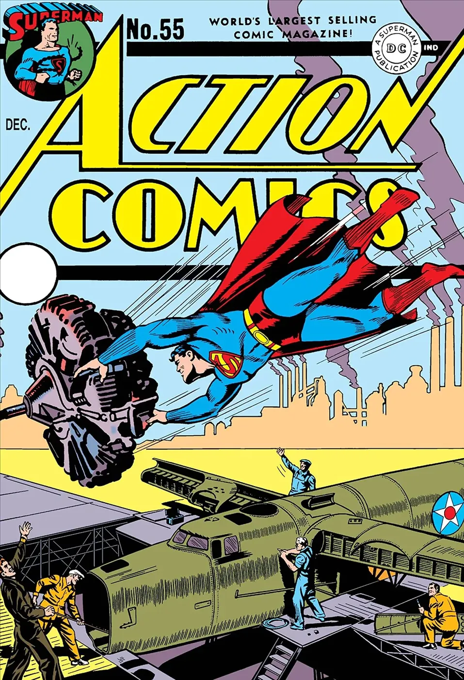 Cover of Action Comics #55