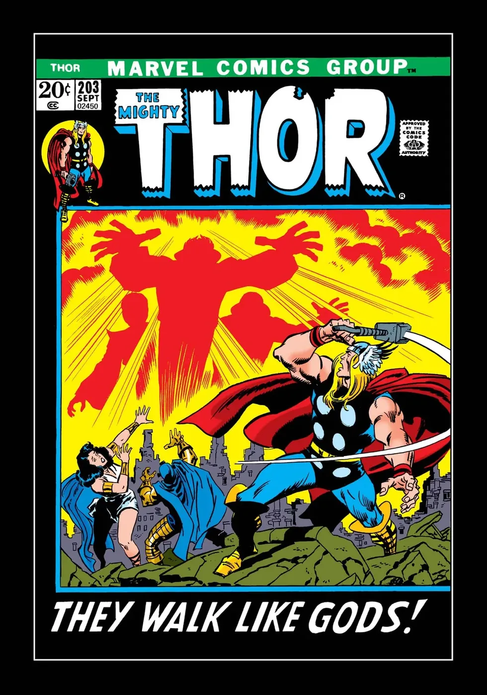 Cover of Thor #203