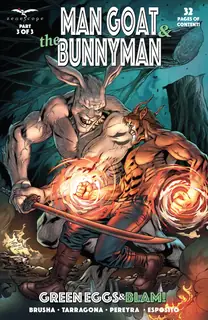 Cover of Man Goat & The Bunnyman: Green Eggs & Blam! #3