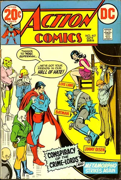 Cover of Action Comics #417