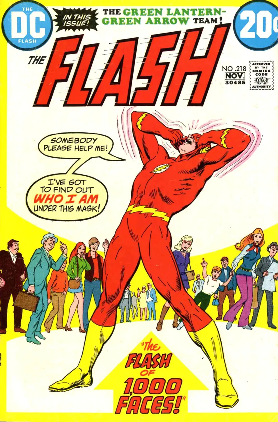 Cover of The Flash #218