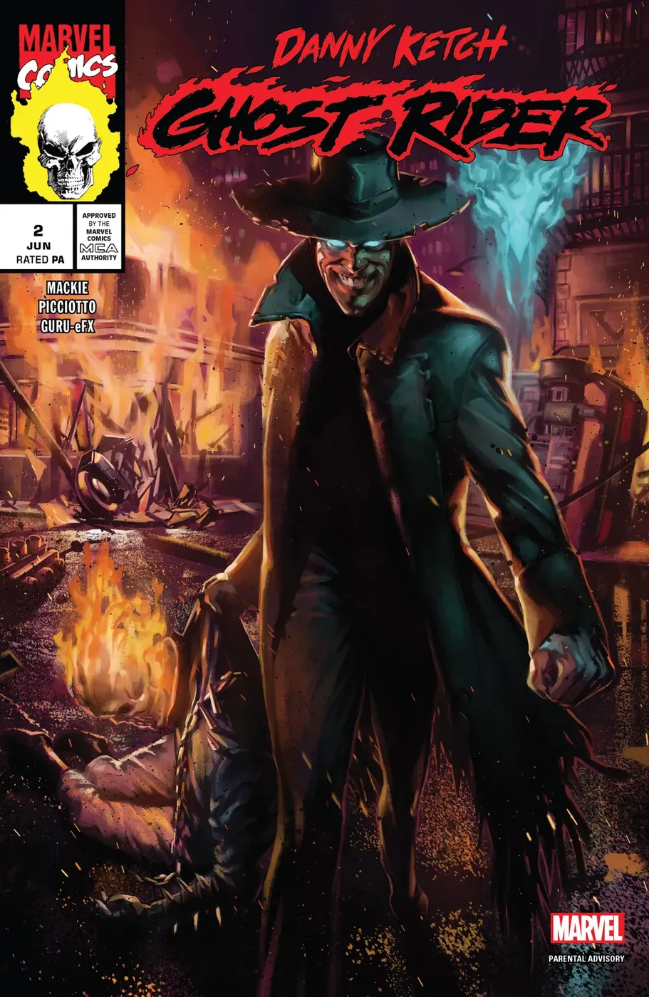 Cover of Danny Ketch: Ghost Rider #2
