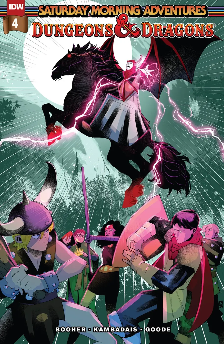 Cover of Dungeons & Dragons: Saturday Morning Adventures #4