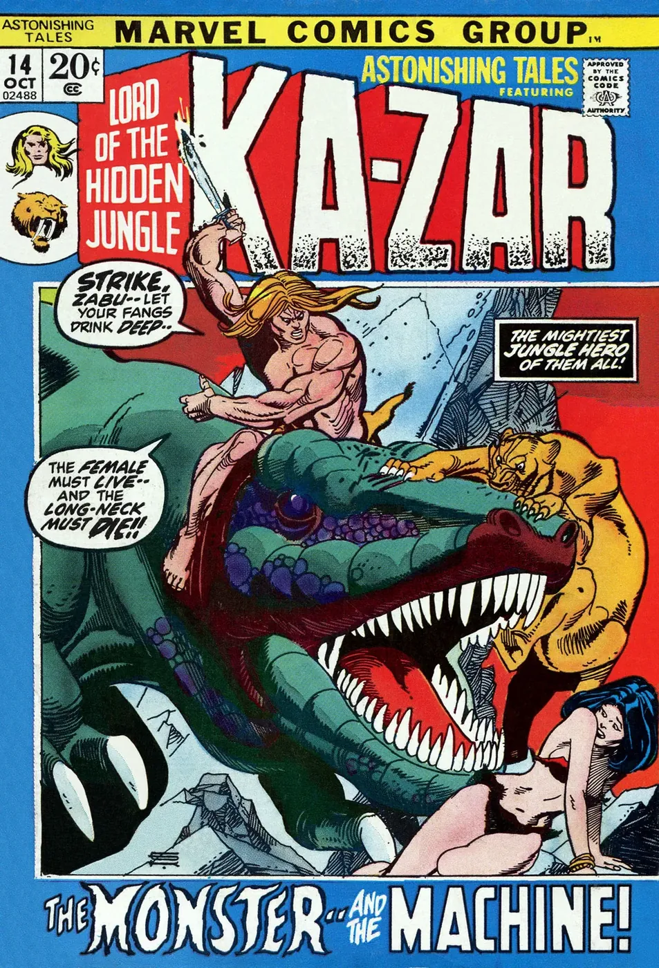 Cover of Astonishing Tales #14