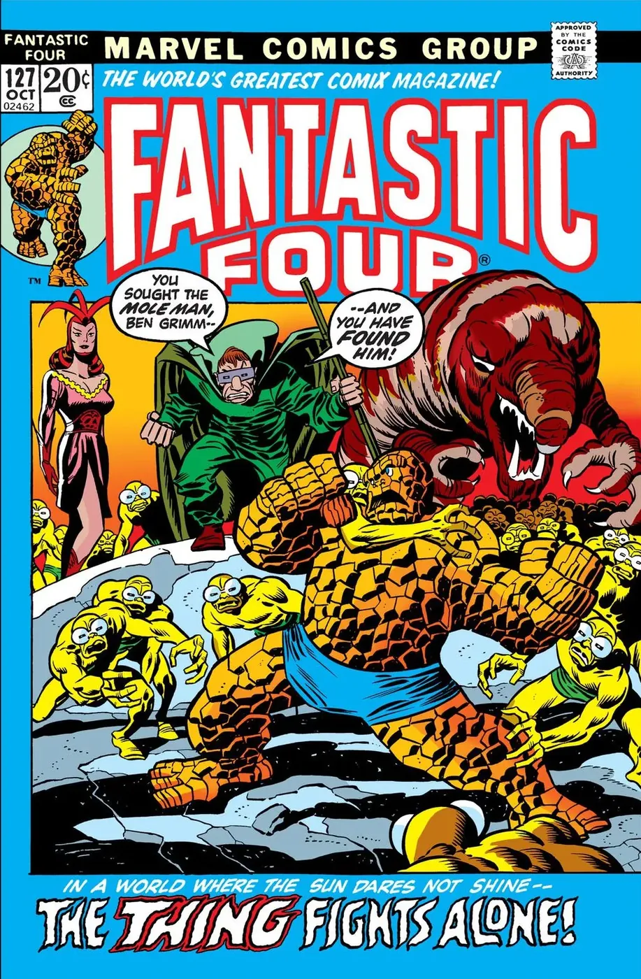 Cover of Fantastic Four #127
