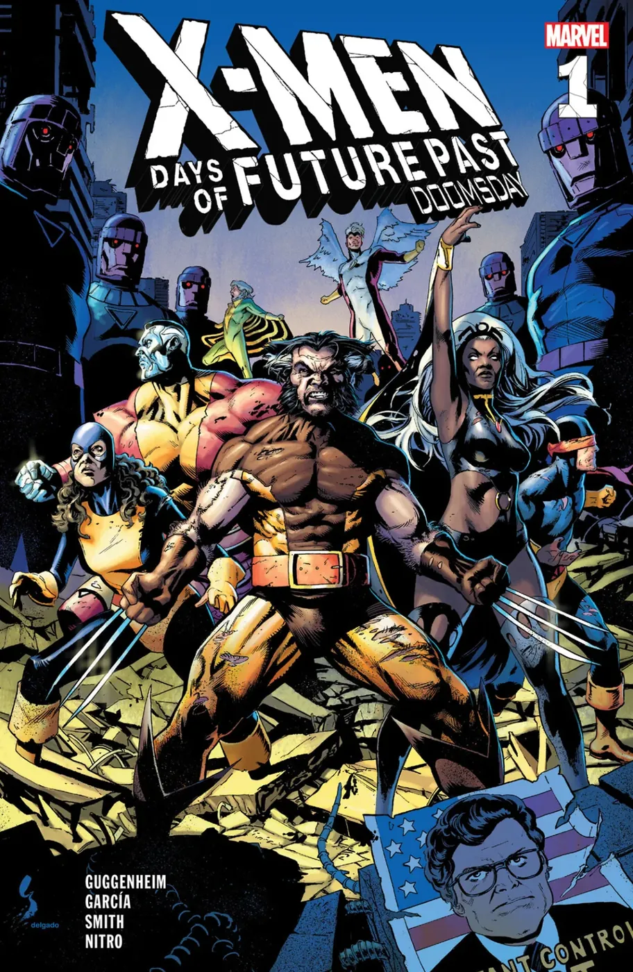 Cover of X-Men: Days of Future Past - Doomsday #1