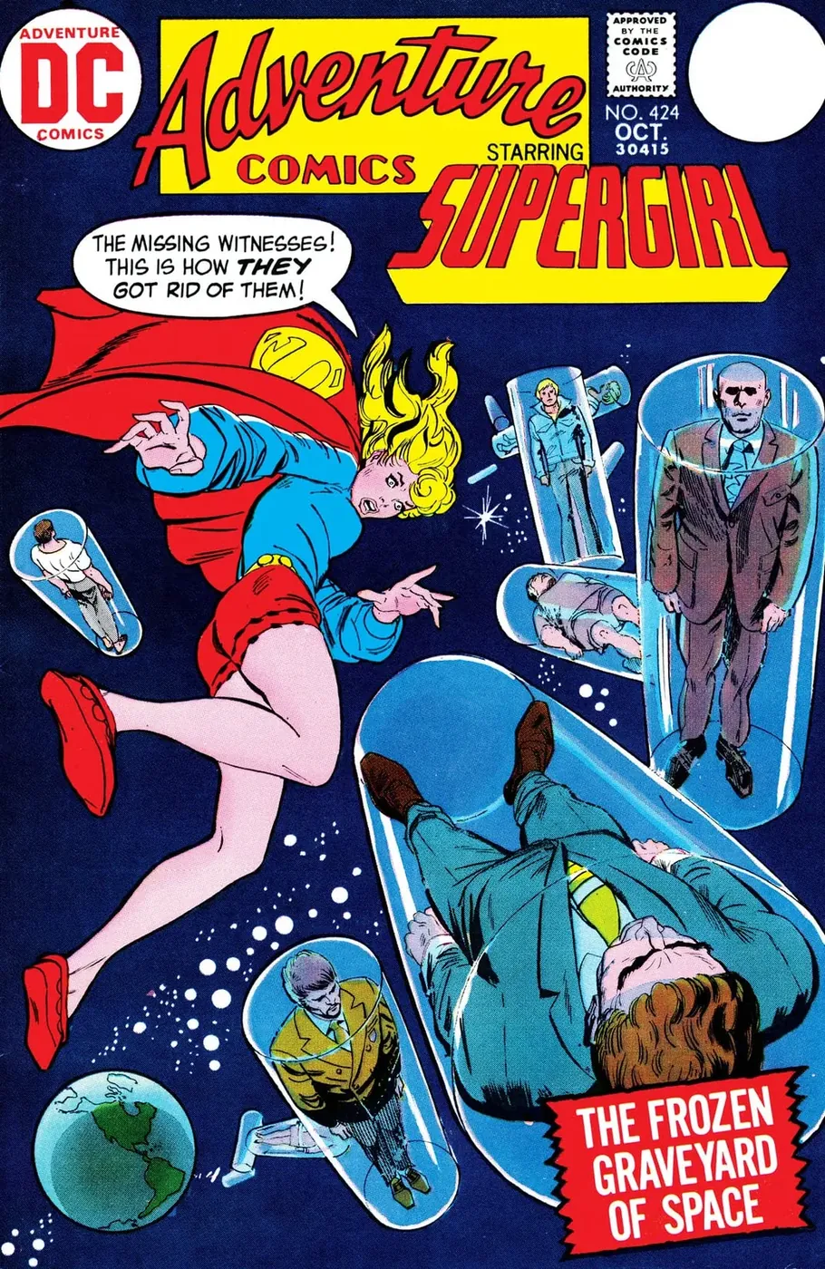 Cover of Adventure Comics #424