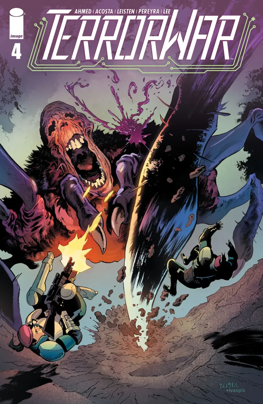 Cover of TerrorWar #4