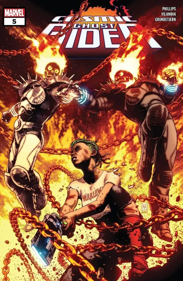 Cover of Cosmic Ghost Rider #5