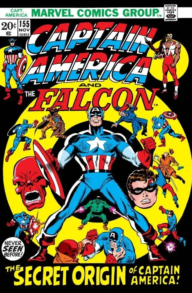 Cover of Captain America #155