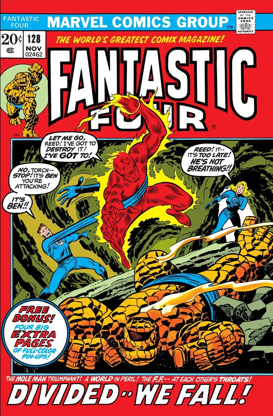 Cover of Fantastic Four #128