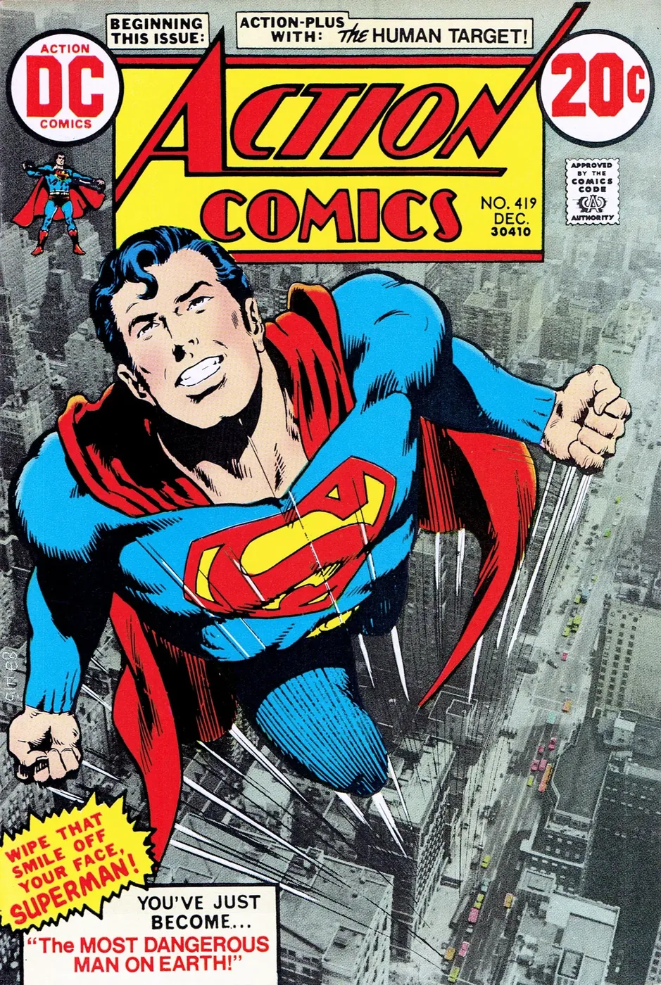 Cover of Action Comics #419