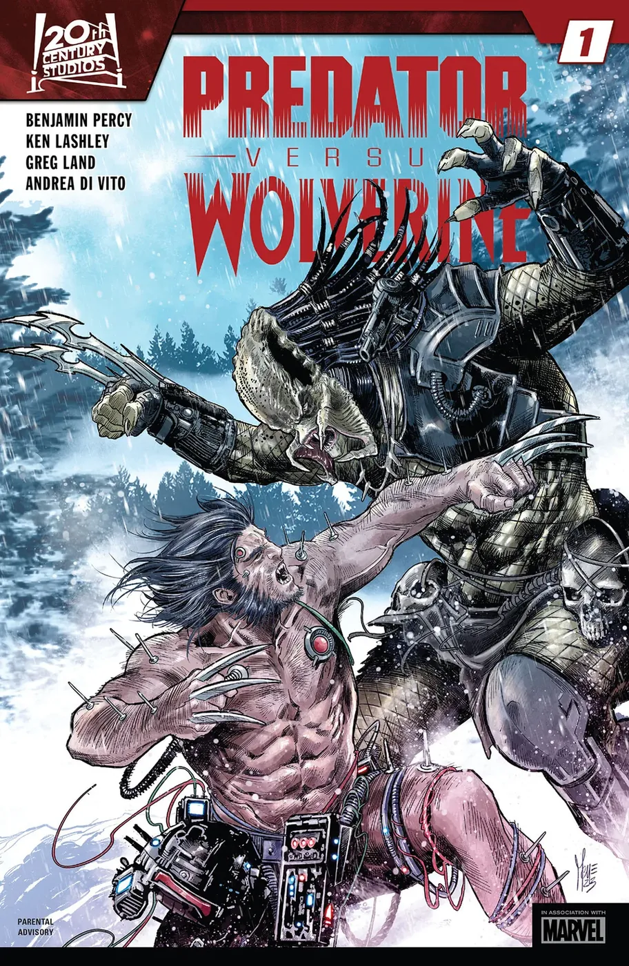 Cover of Predator vs. Wolverine #1