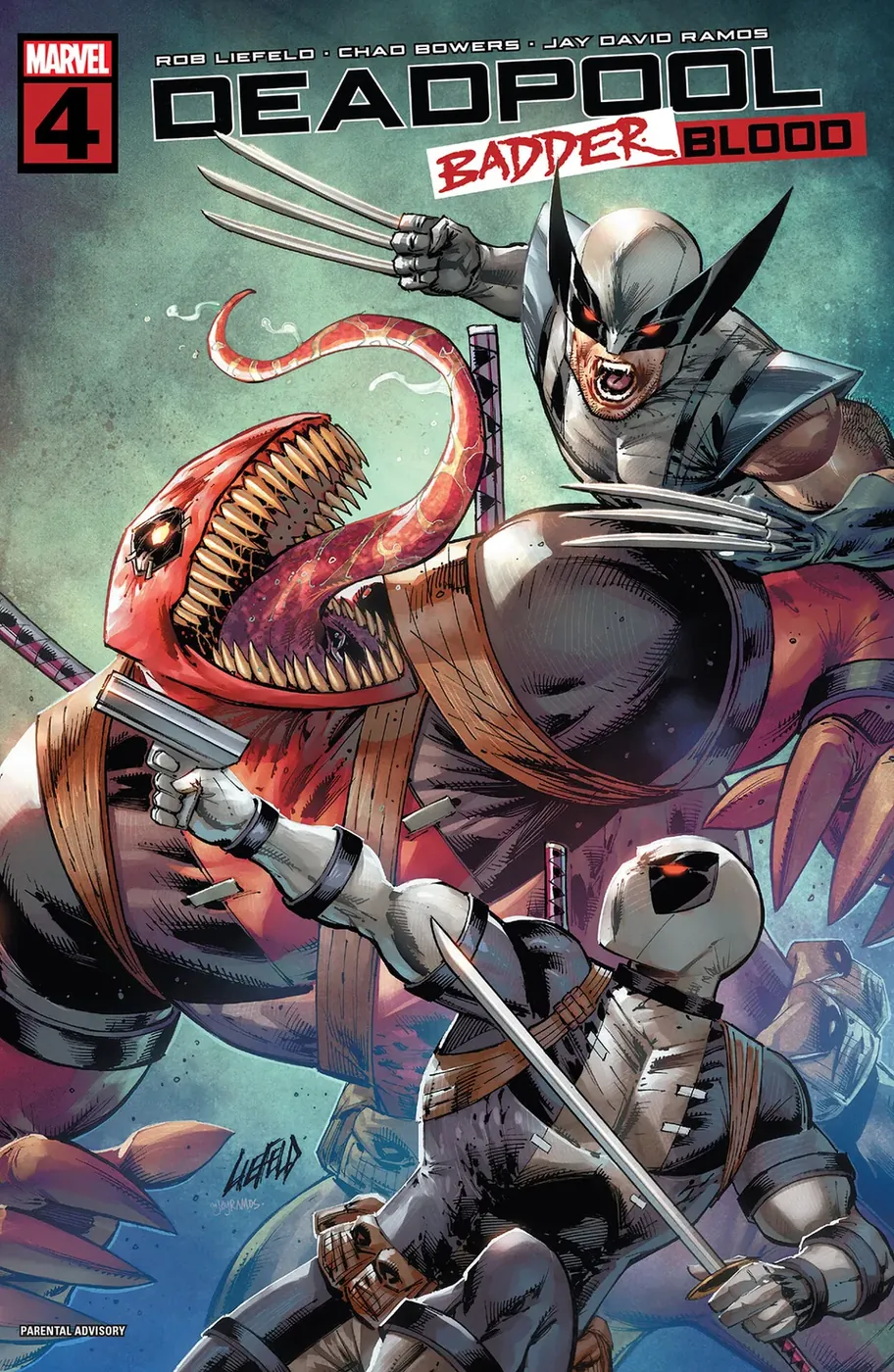 Cover of Deadpool: Badder Blood #4