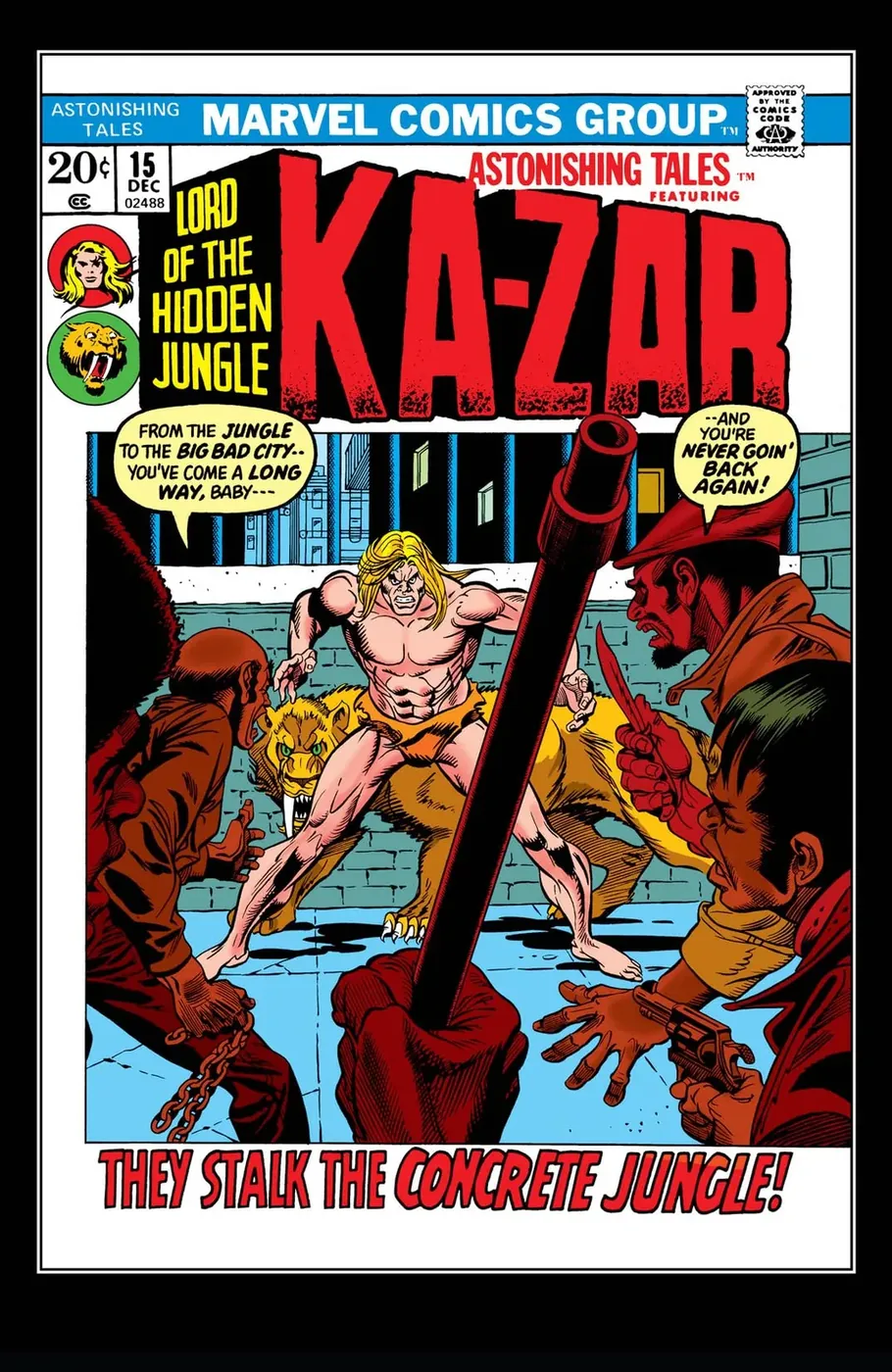 Cover of Astonishing Tales #15