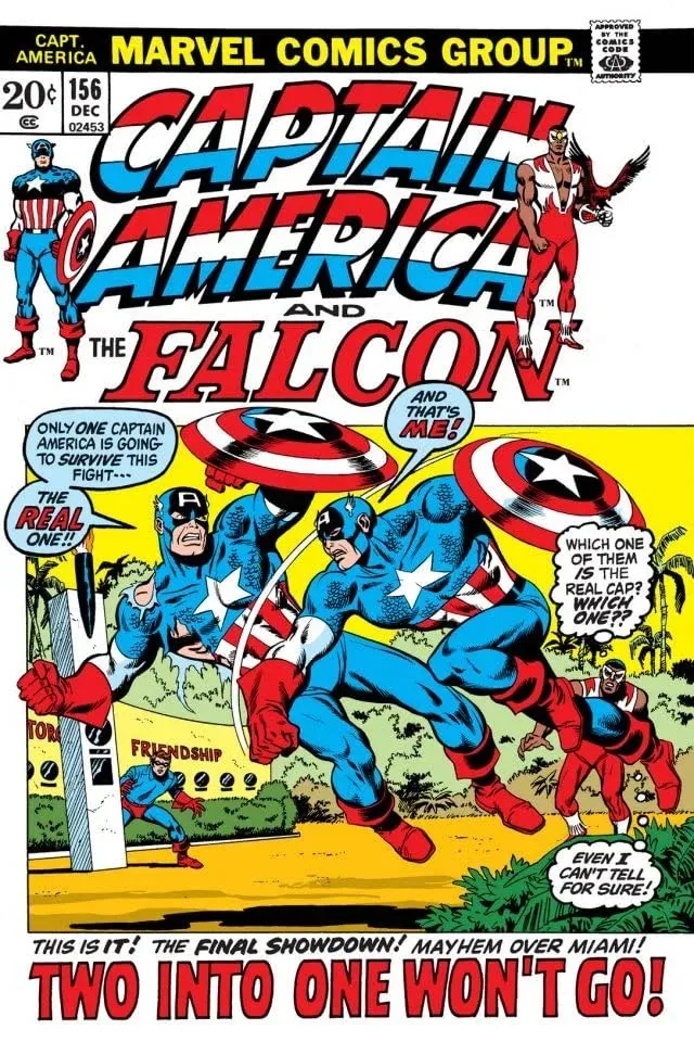 Cover of Captain America #156
