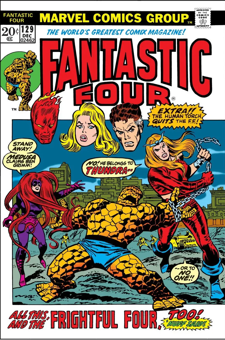 Cover of Fantastic Four #129