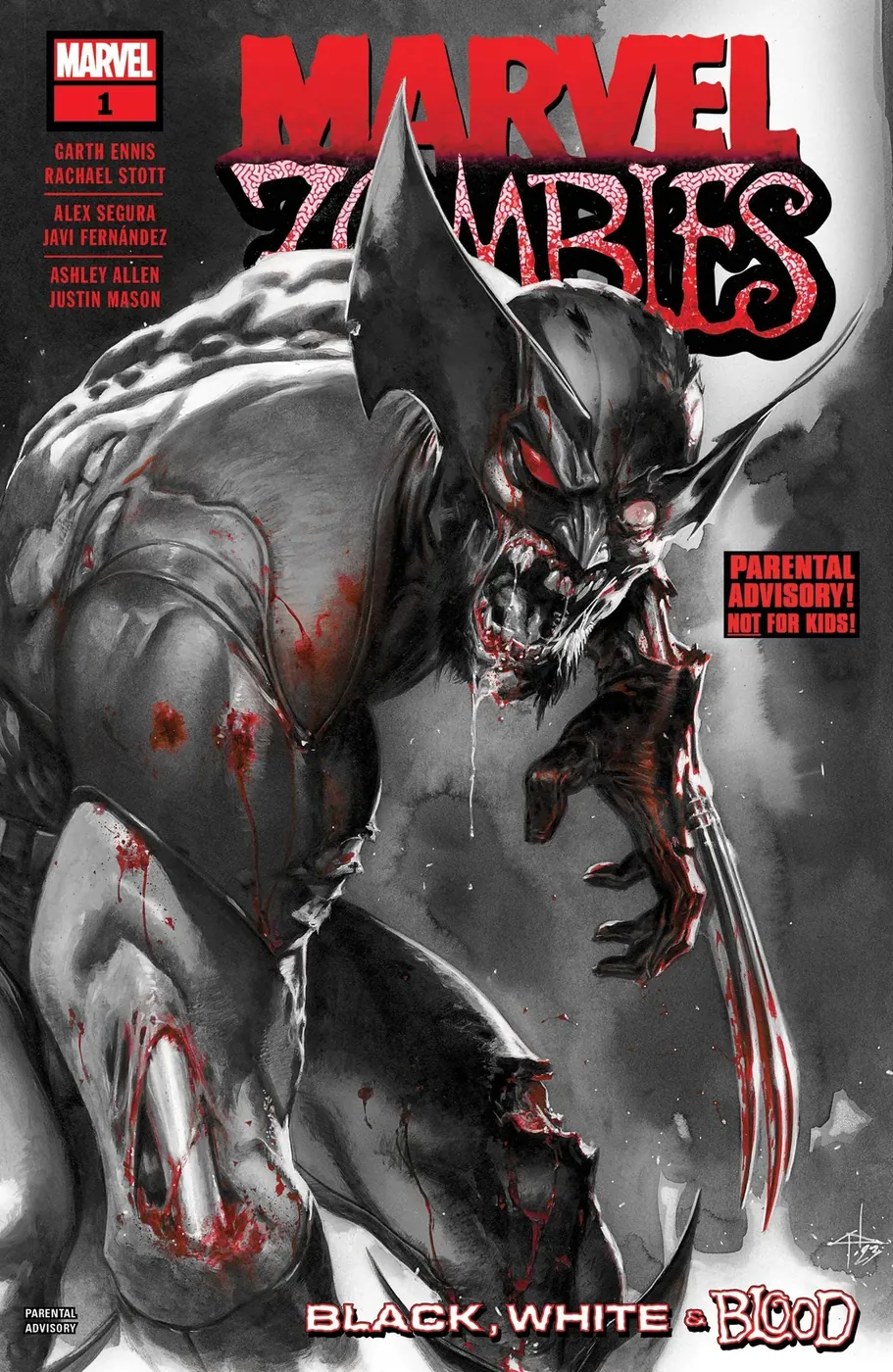 Cover of Marvel Zombies: Black, White & Blood #1