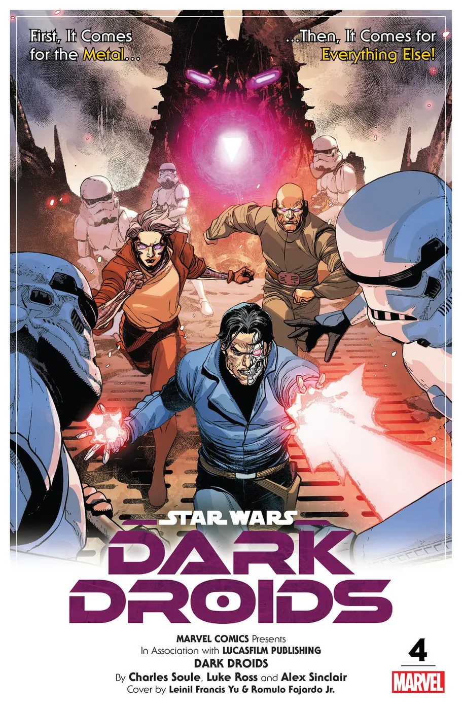 Cover of Star Wars: Dark Droids #4