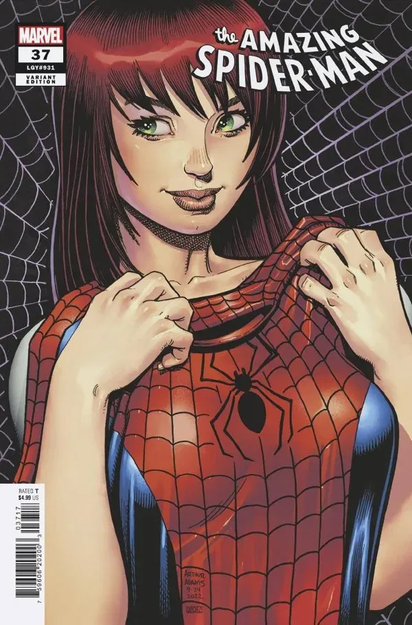 Cover of The Amazing Spider-Man #37 (931)