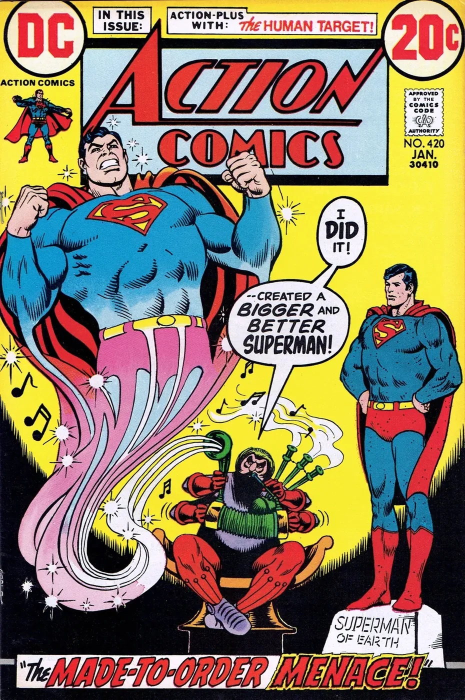 Cover of Action Comics #420