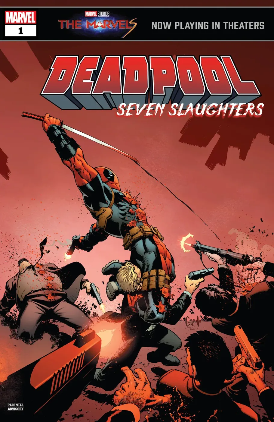 Cover of Deadpool: Seven Slaughters #1
