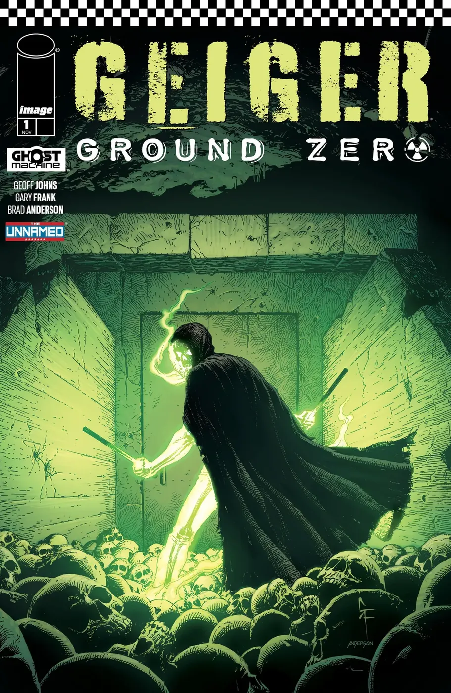 Cover of Geiger: Ground Zero #1