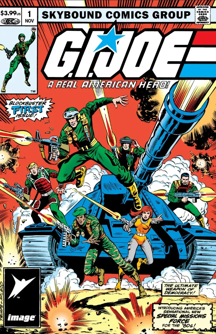Cover of G.I. Joe a Real American Hero #1 Larry Hama Cut #[nn]