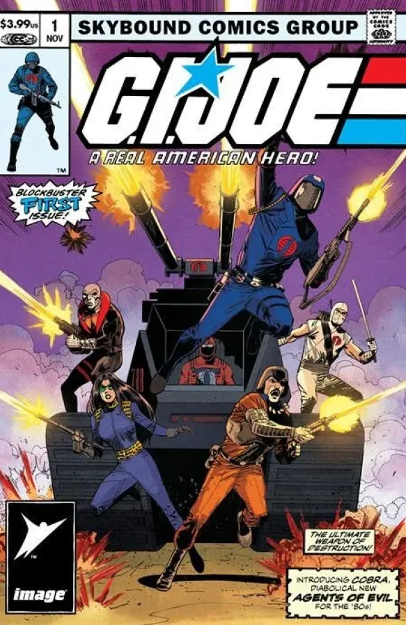 Cover of G.I. Joe a Real American Hero #1 Larry Hama Cut #[nn]