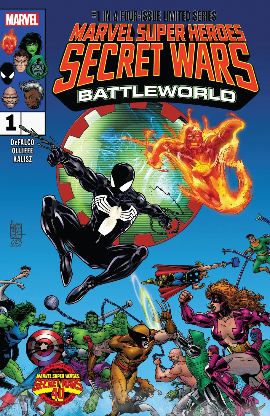 Cover of Marvel Super Heroes Secret Wars: Battleworld #1