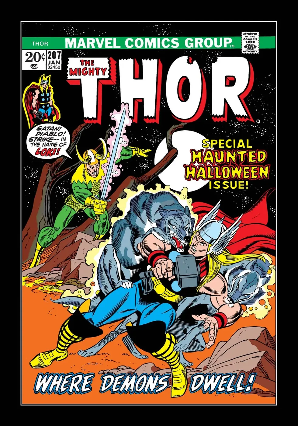 Cover of Thor #207