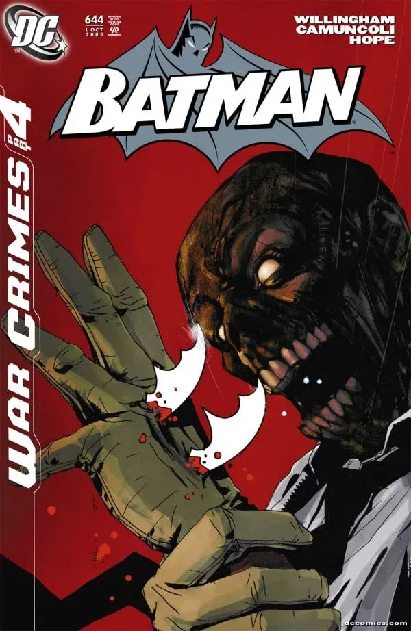 Cover of Batman #644