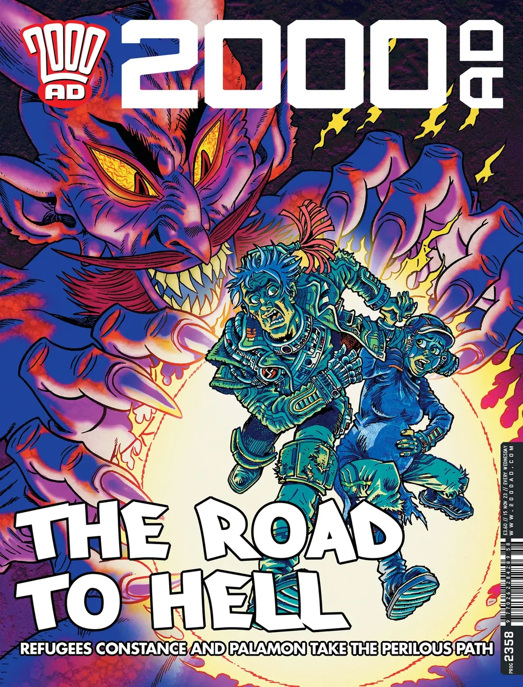 Cover of 2000 AD #2358