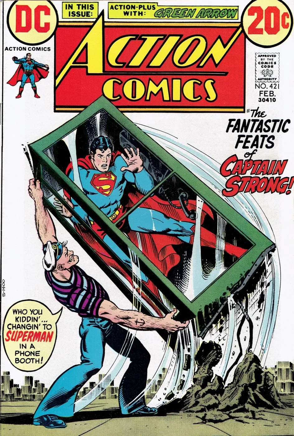 Cover of Action Comics #421