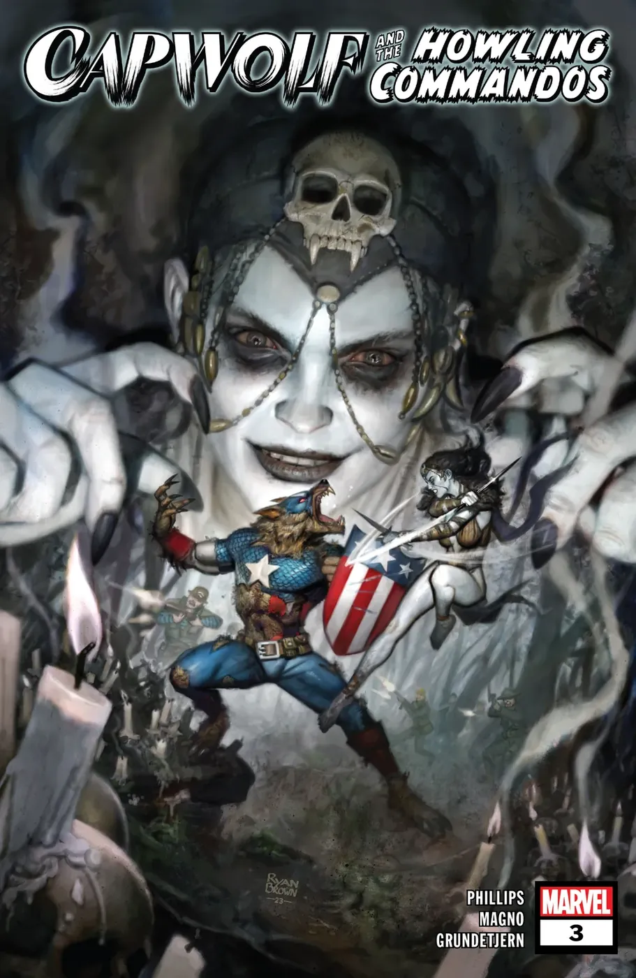 Cover of Capwolf & the Howling Commandos #3