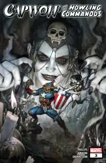 Cover of Capwolf & the Howling Commandos #3