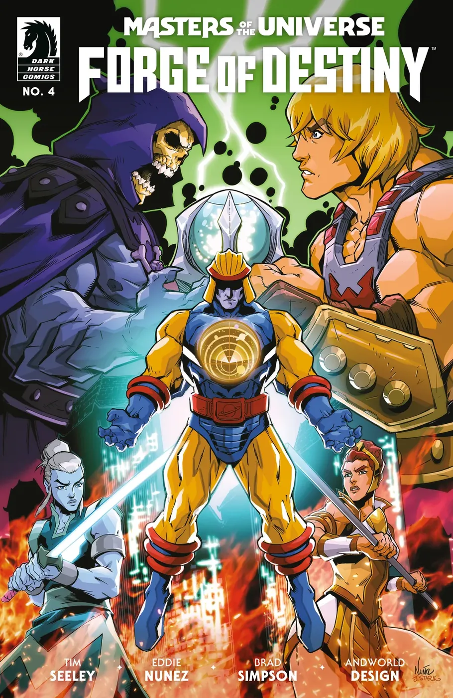 Cover of Masters of the Universe: Forge of Destiny #4