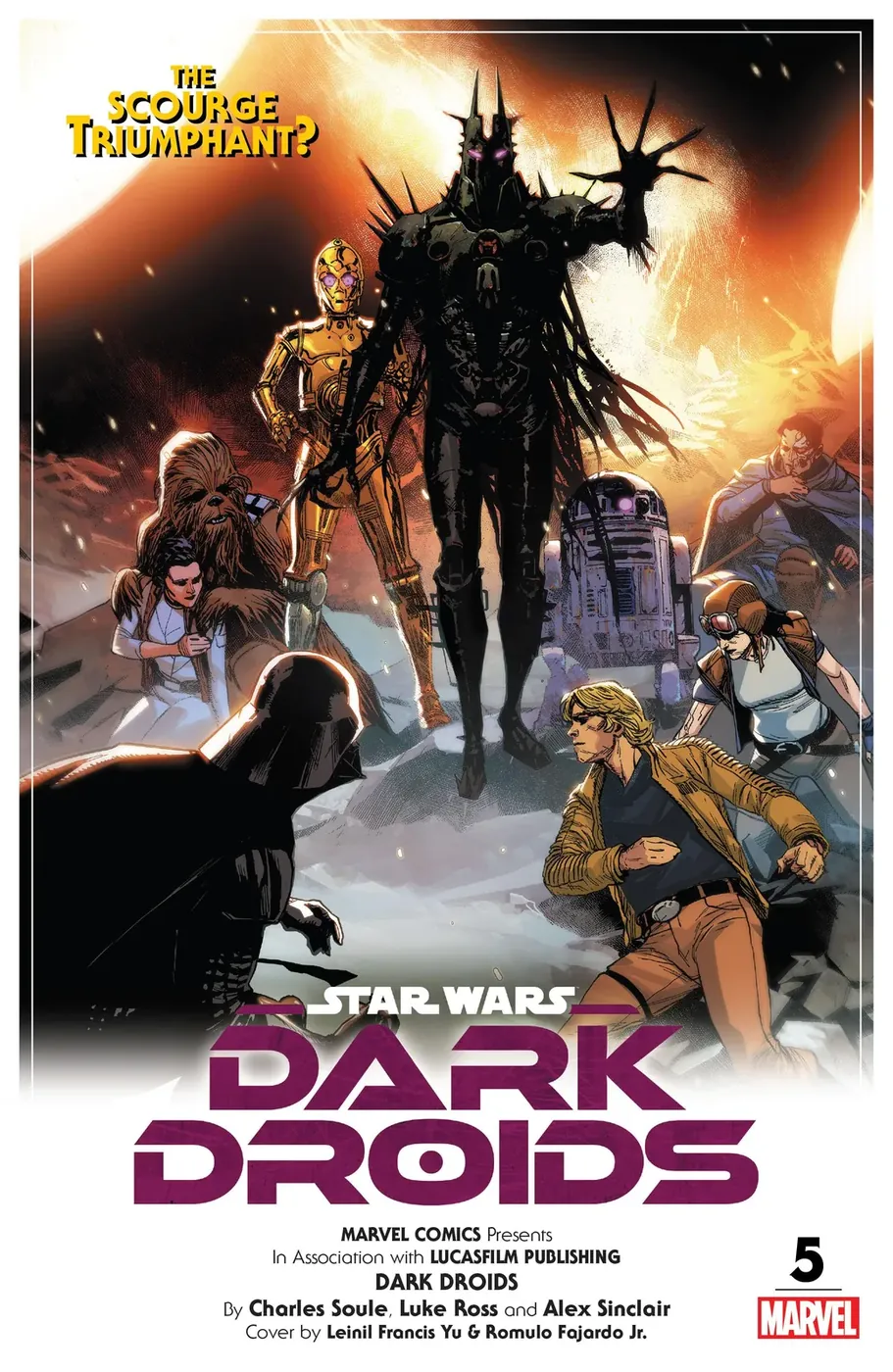 Cover of Star Wars: Dark Droids #5