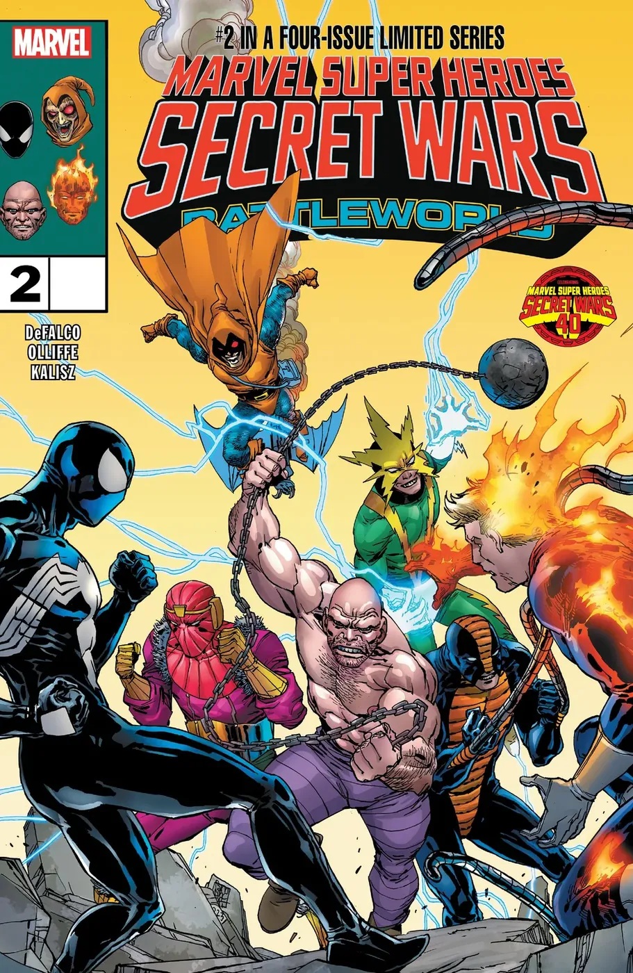 Cover of Marvel Super Heroes Secret Wars: Battleworld #2