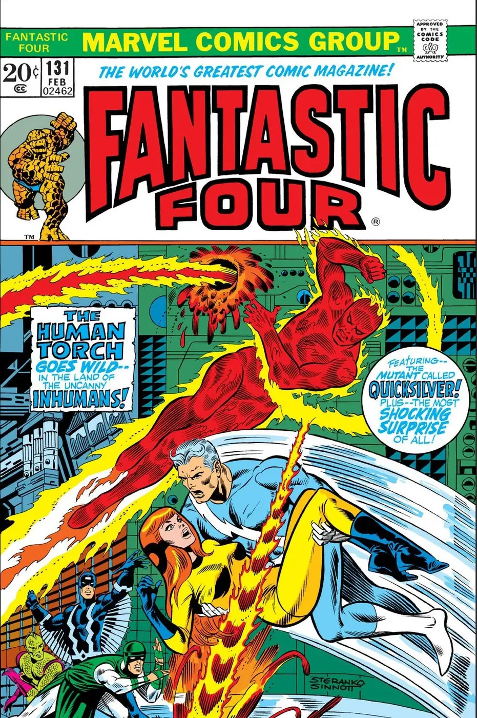 Cover of Fantastic Four #131