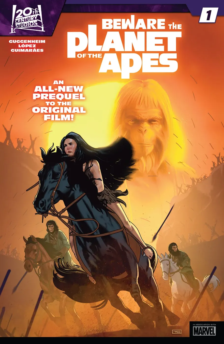 Cover of Beware the Planet of the Apes #1