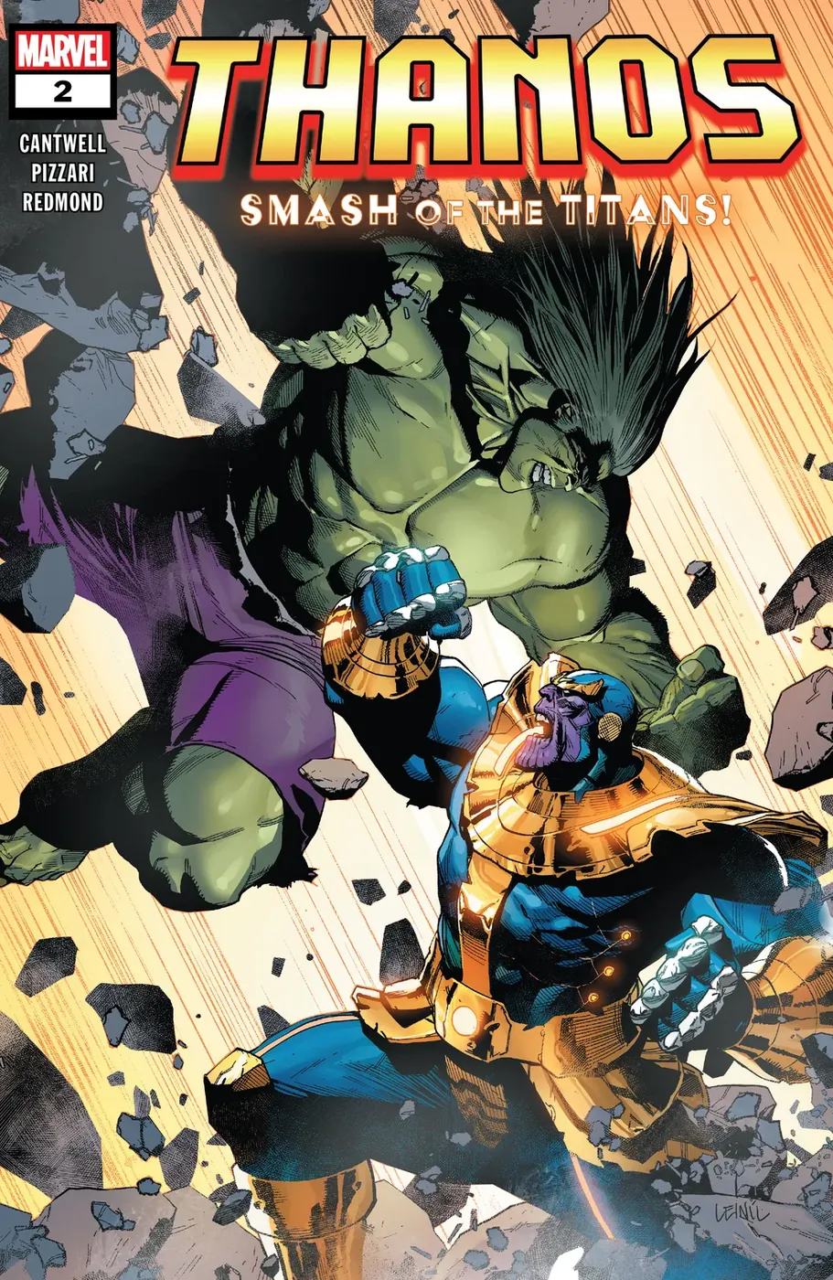 Cover of Thanos #2