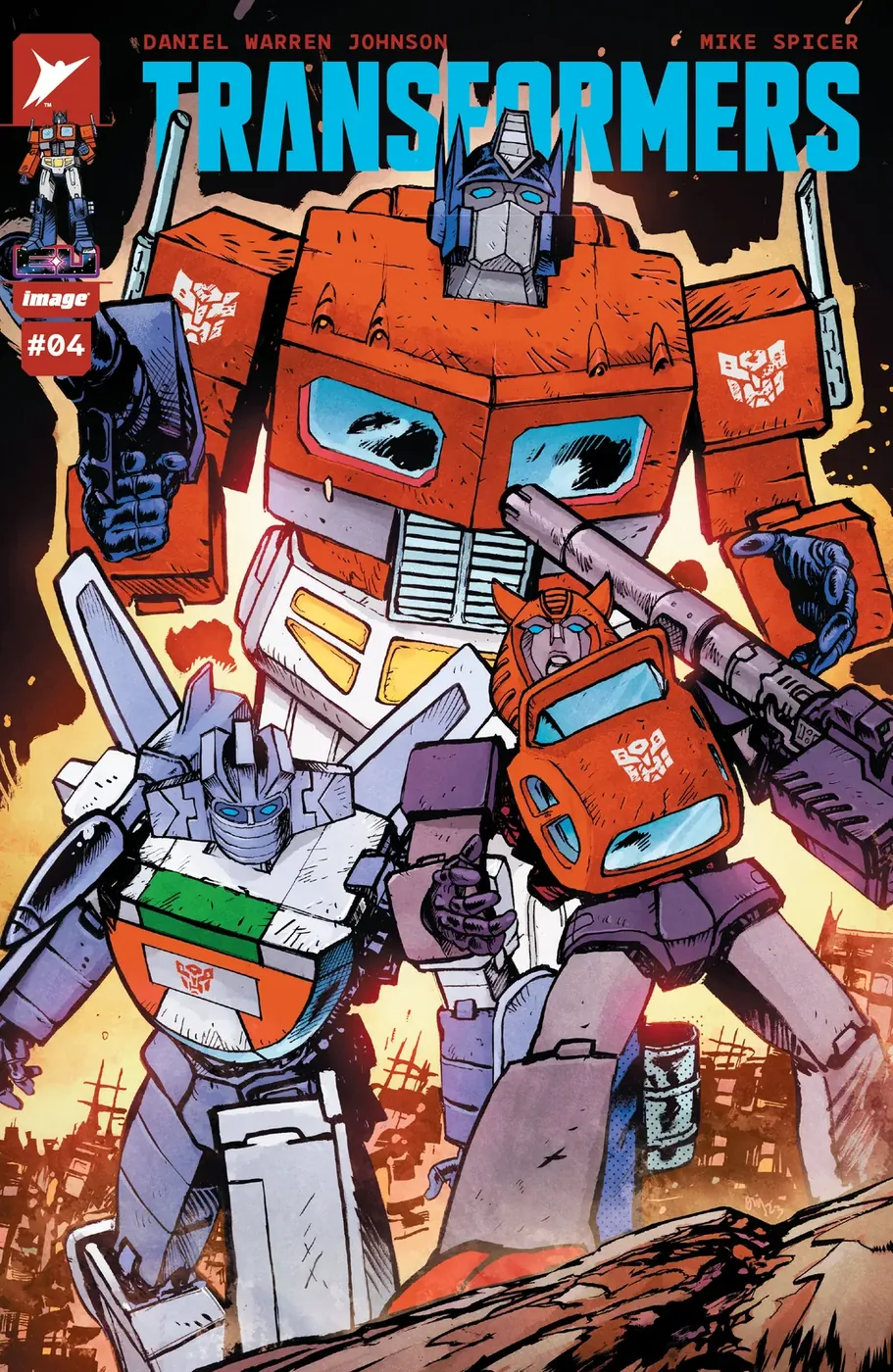 Cover of Transformers #4