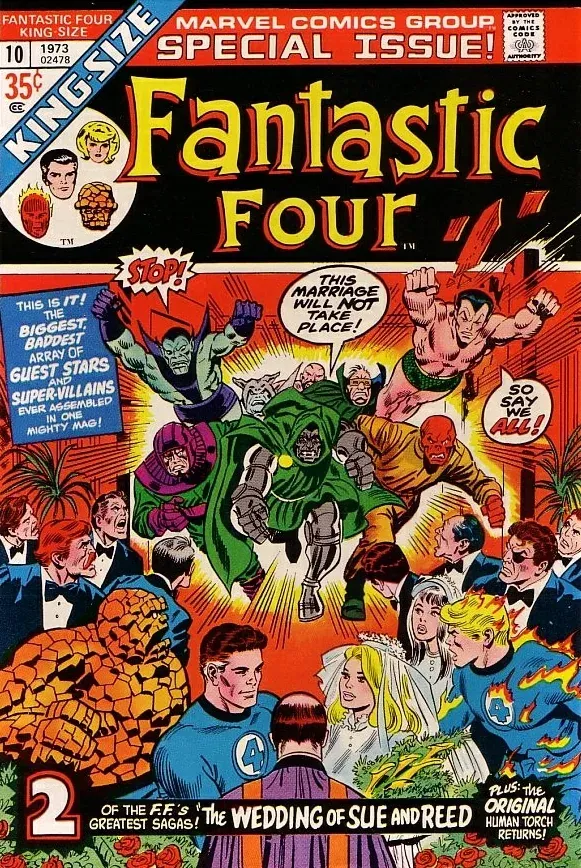 Cover of Fantastic Four Annual #10